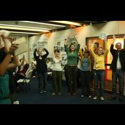 Die Tuebinger singen zum 70. Geburtstag einer Hibakusha