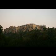 Die Akropolis in der Abendsonne